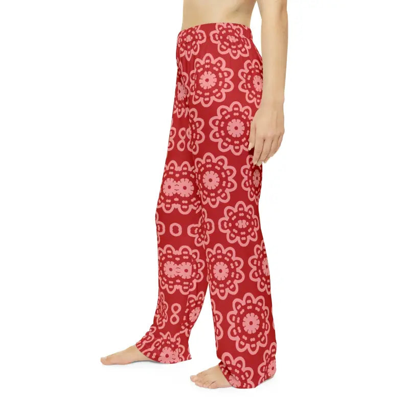 Women's Pajama Pants - Floral Pattern Loungewear - DipaliZ