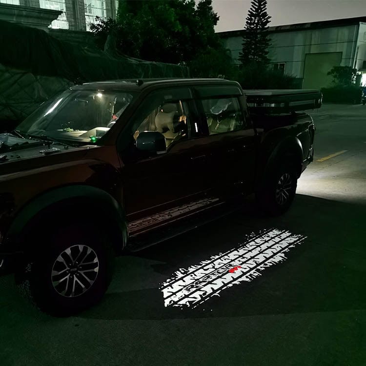 LED Side Mirror Projector Puddle Welcome Lights for Ford F150 RAPTOR - 2015-2026