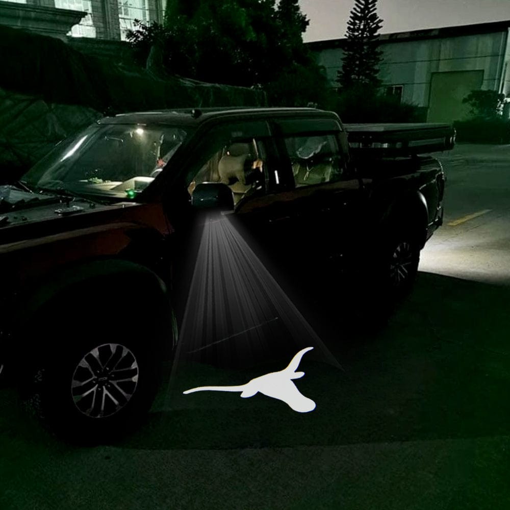 Premium LED Side Wing Mirror Projector Puddle Approach Lights for Ford F150 - 2015-2026 Including Lightning
