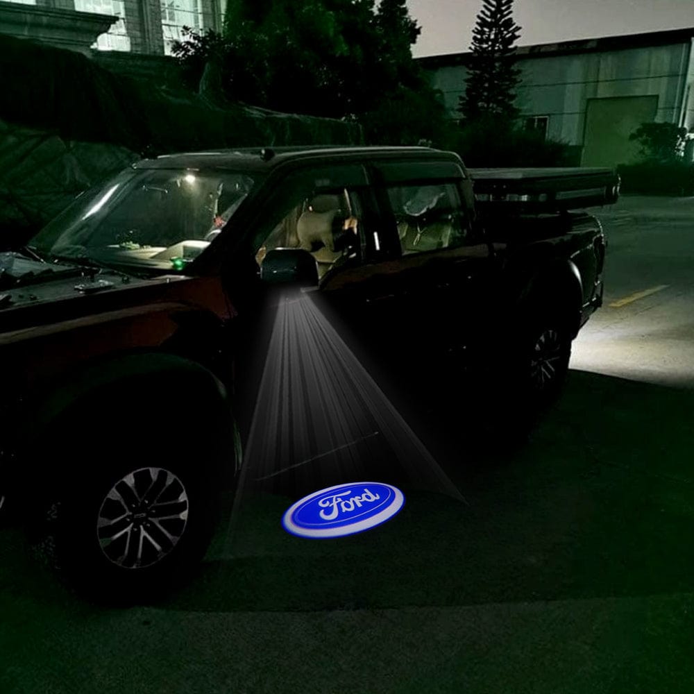 Premium LED Side Wing Mirror Projector Puddle Approach Lights for Ford F150 - 2015-2026 Including Lightning