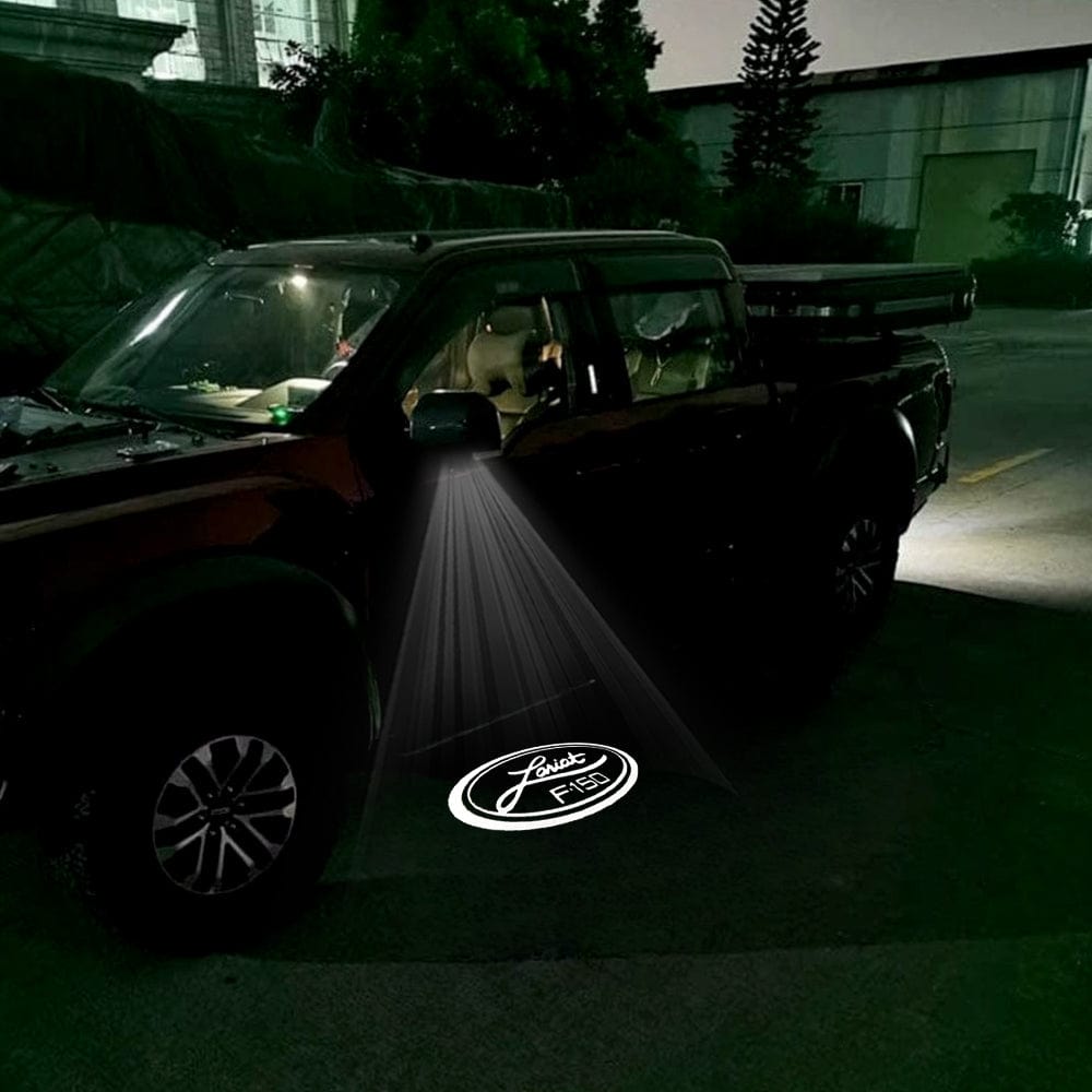 Premium LED Side Wing Mirror Projector Puddle Approach Lights for Ford F150 - 2015-2026 Including Lightning