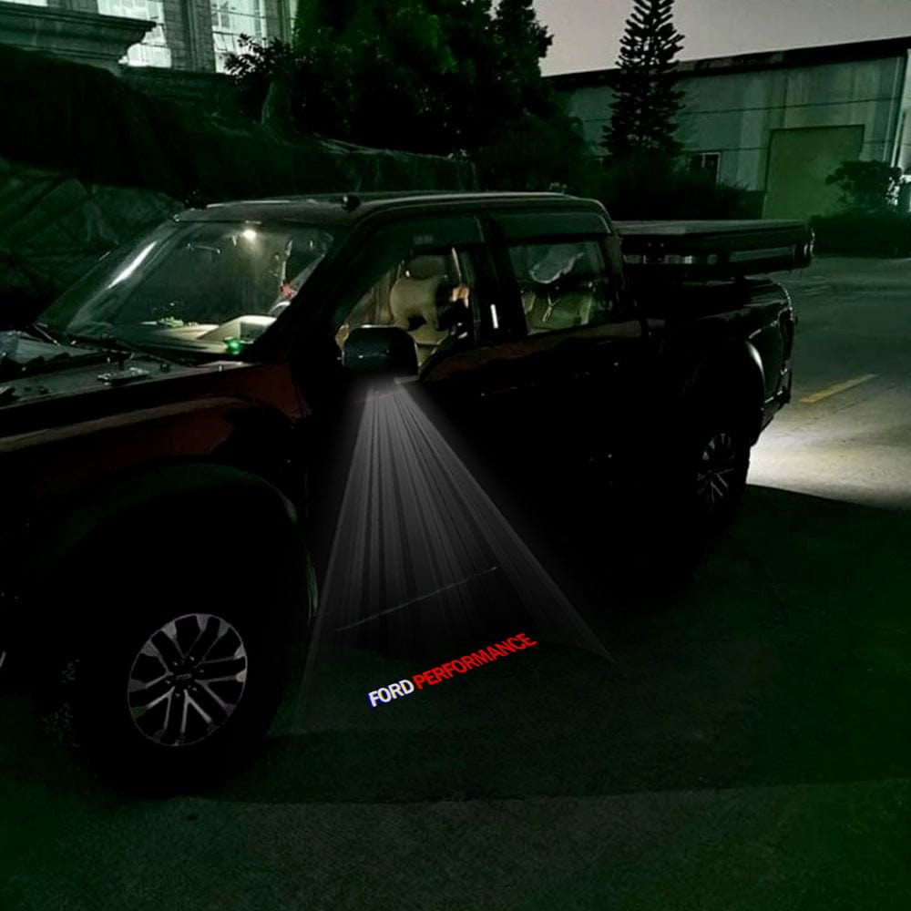 Premium LED Side Wing Mirror Projector Puddle Approach Lights for Ford F150 - 2015-2026 Including Lightning