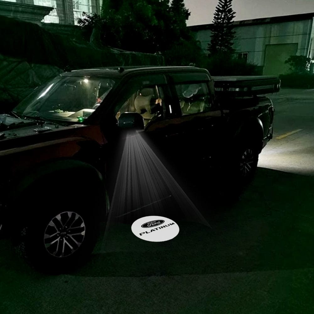 Premium LED Side Wing Mirror Projector Puddle Approach Lights for Ford F150 - 2015-2026 Including Lightning