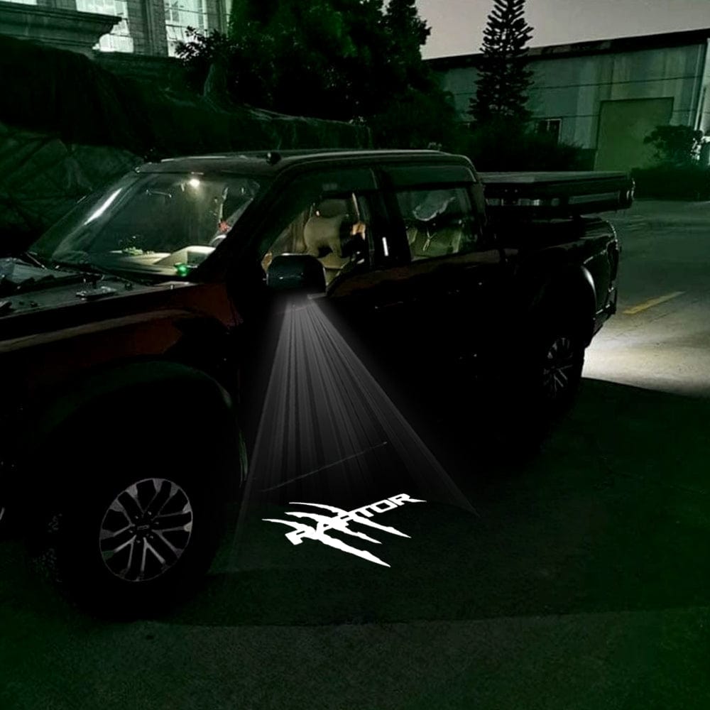 Premium LED Side Wing Mirror Projector Puddle Approach Lights for Ford F150 - 2015-2026 Including Lightning