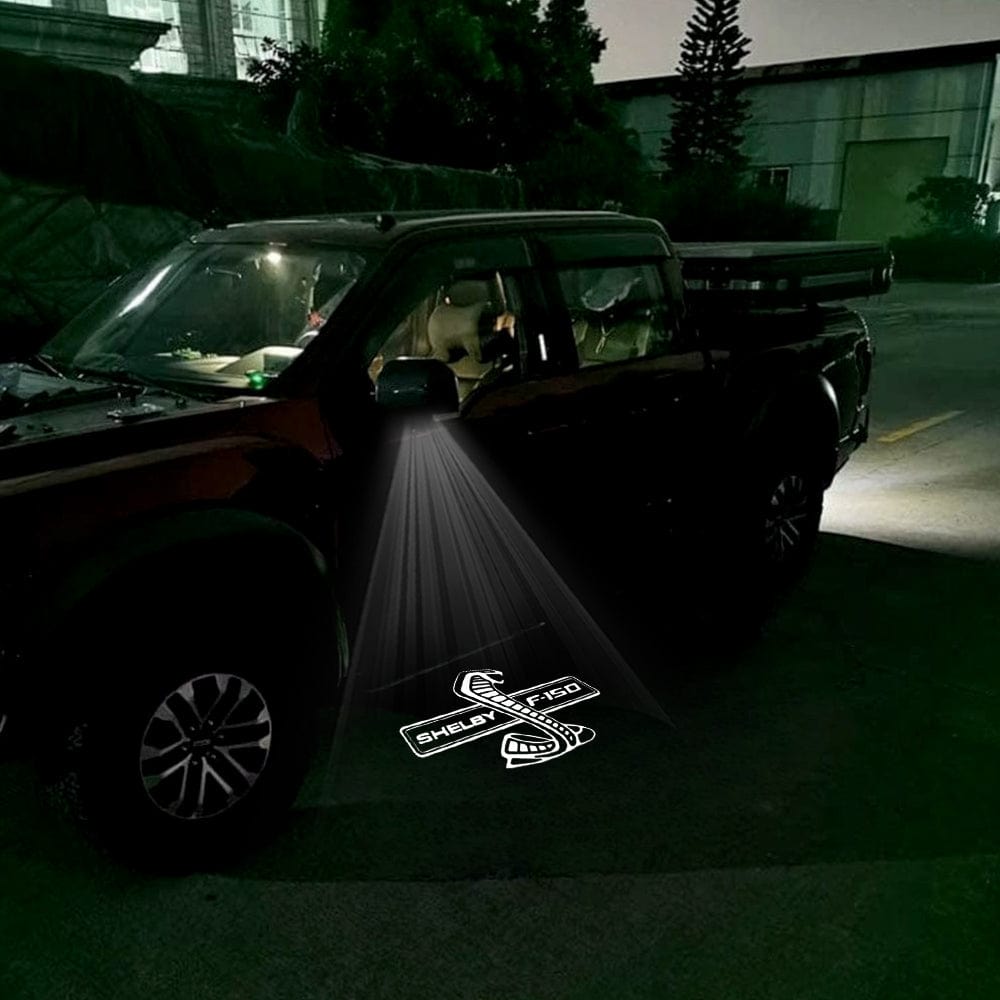 Premium LED Side Wing Mirror Projector Puddle Approach Lights for Ford F150 - 2015-2026 Including Lightning