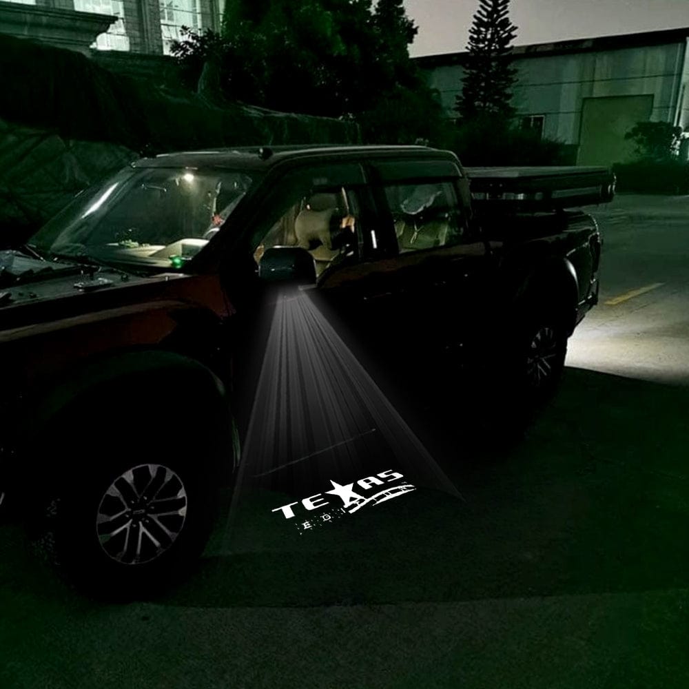 Premium LED Side Wing Mirror Projector Puddle Approach Lights for Ford F150 - 2015-2026 Including Lightning