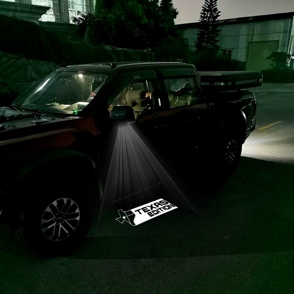 Premium LED Side Wing Mirror Projector Puddle Approach Lights for Ford F150 - 2015-2026 Including Lightning