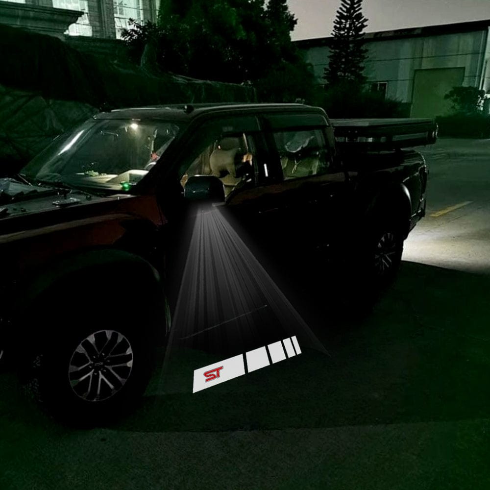 Premium LED Side Wing Mirror Projector Puddle Approach Lights for Ford F150 - 2015-2026 Including Lightning