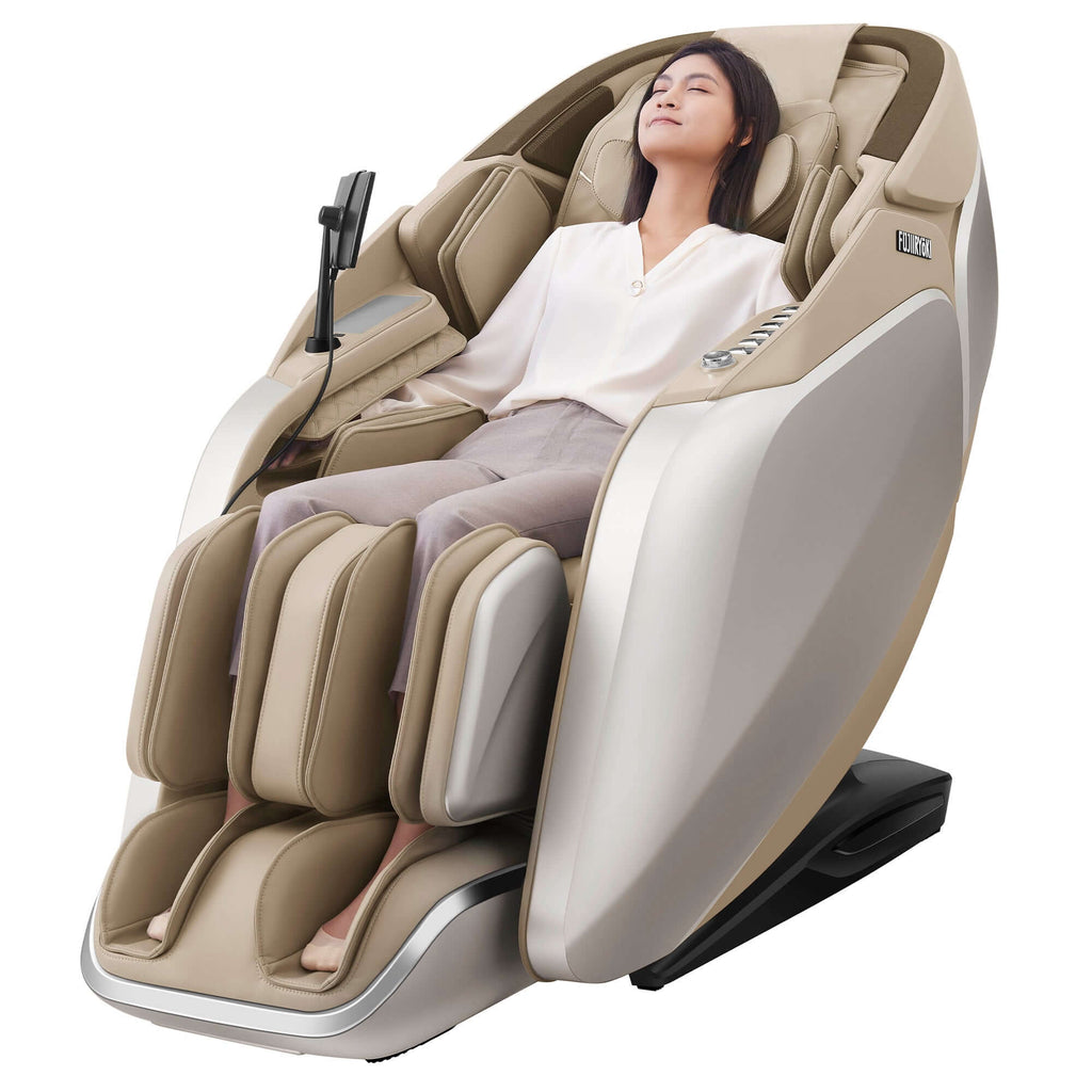 Cyber Relax Pro - 4D Dual Massage Robot Flex Frame SL Track Massage Chair