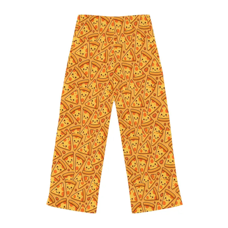 Women's Pajama Pants - Fun Pizza Print Loungewear - DipaliZ