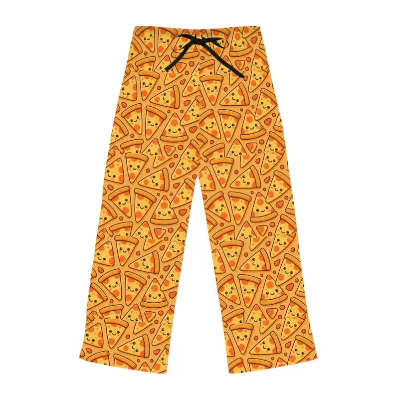 Women's Pajama Pants - Fun Pizza Print Loungewear - DipaliZ