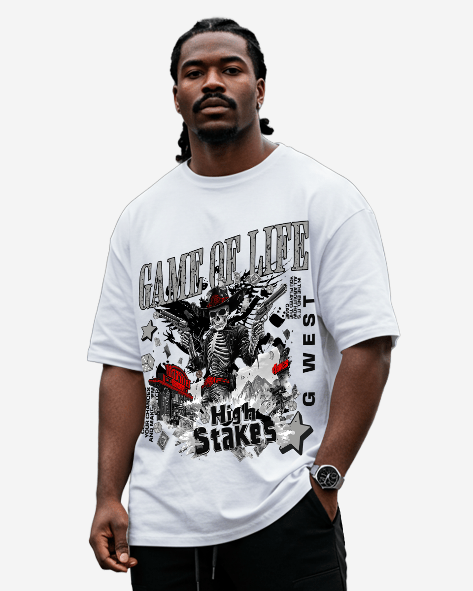 G-West G West Game Of Life T-Shirt Big and Tall Mens