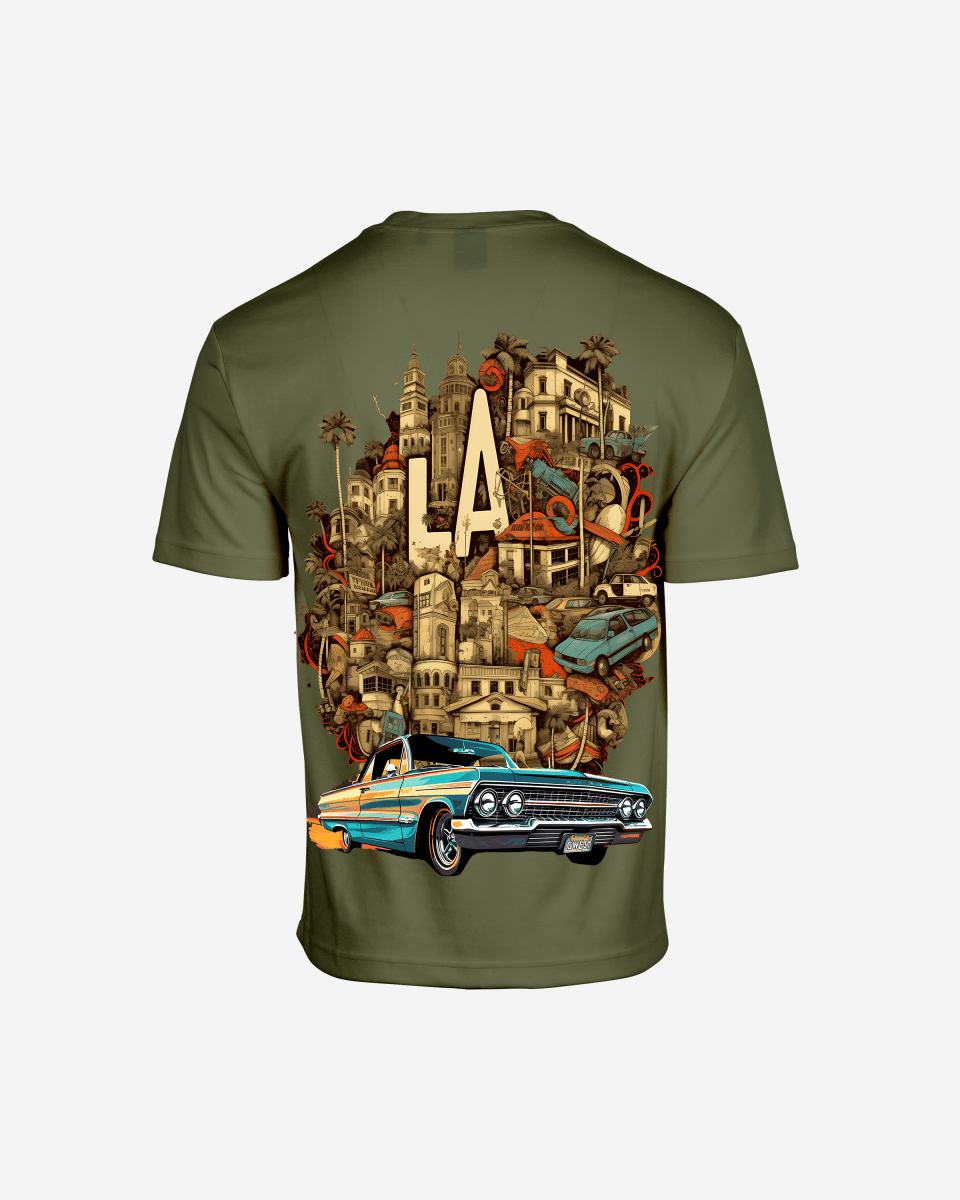 G-West G West Oversized La Culture T-Shirt Mens