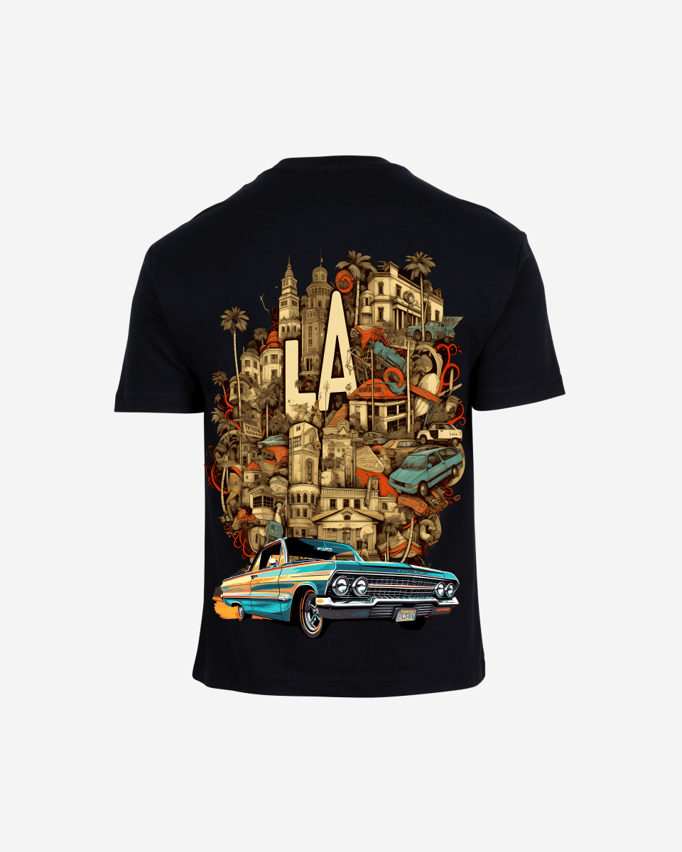 G-West G West Oversized La Culture T-Shirt Mens