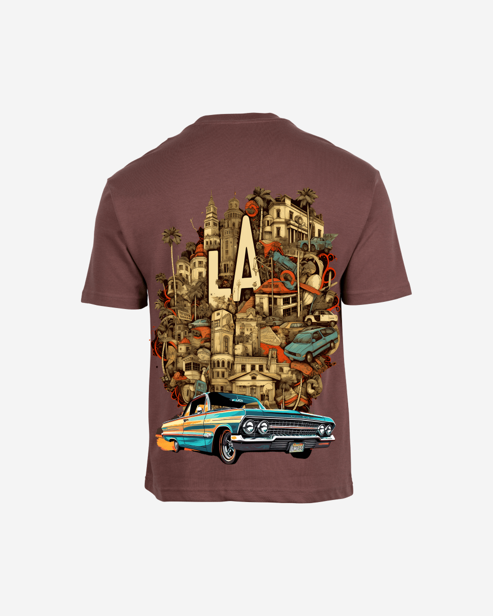G-West G West Oversized La Culture T-Shirt Mens