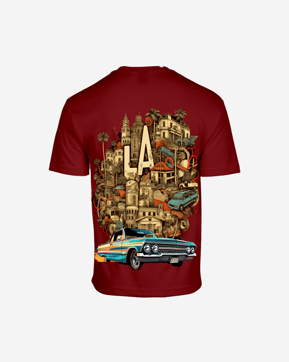 G-West G West Oversized La Culture T-Shirt Mens