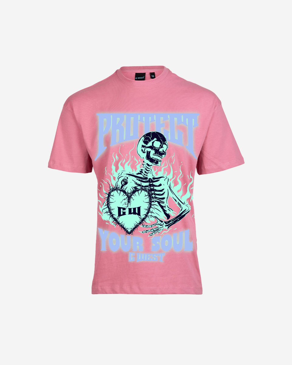G-West G West protect your soul Oversized T-Shirt Mens