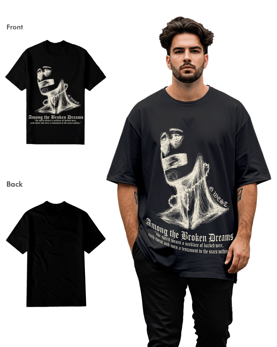 G-West G West Sinner T-Shirt Big and Tall Mens