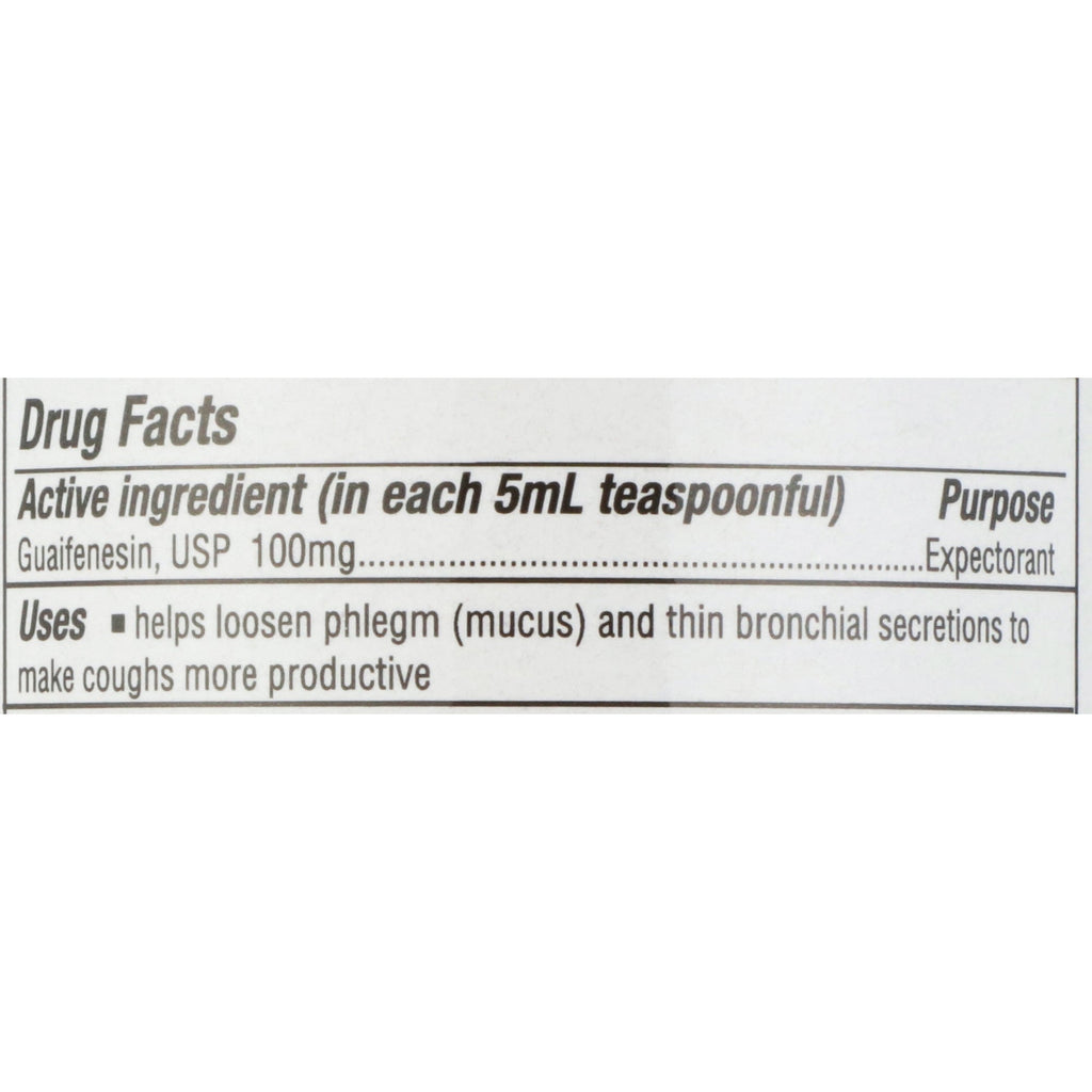 Geri-Care Geri-Tussin Expectorant Cough Relief Liquid