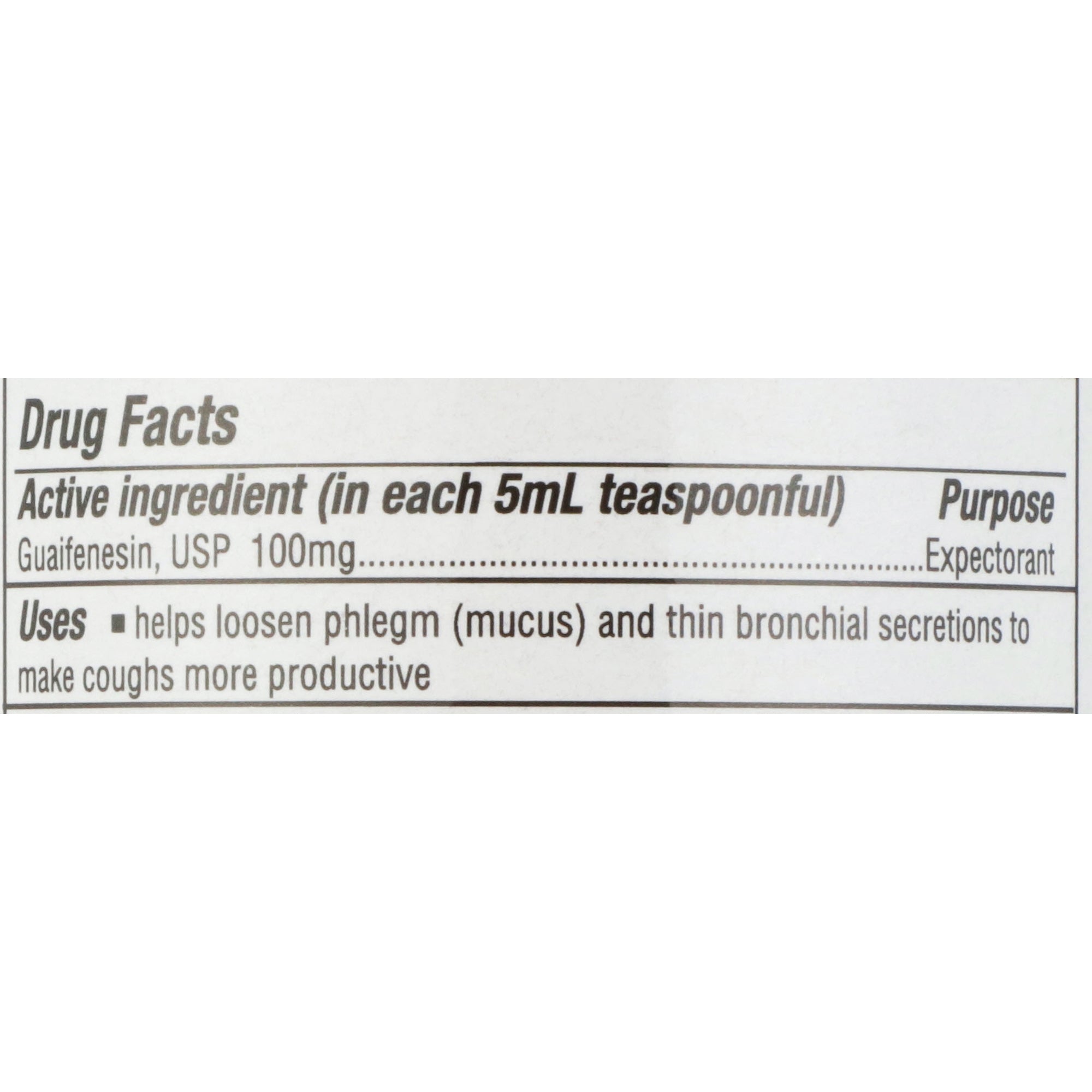 Geri-Care Geri-Tussin Expectorant Cough Relief Liquid