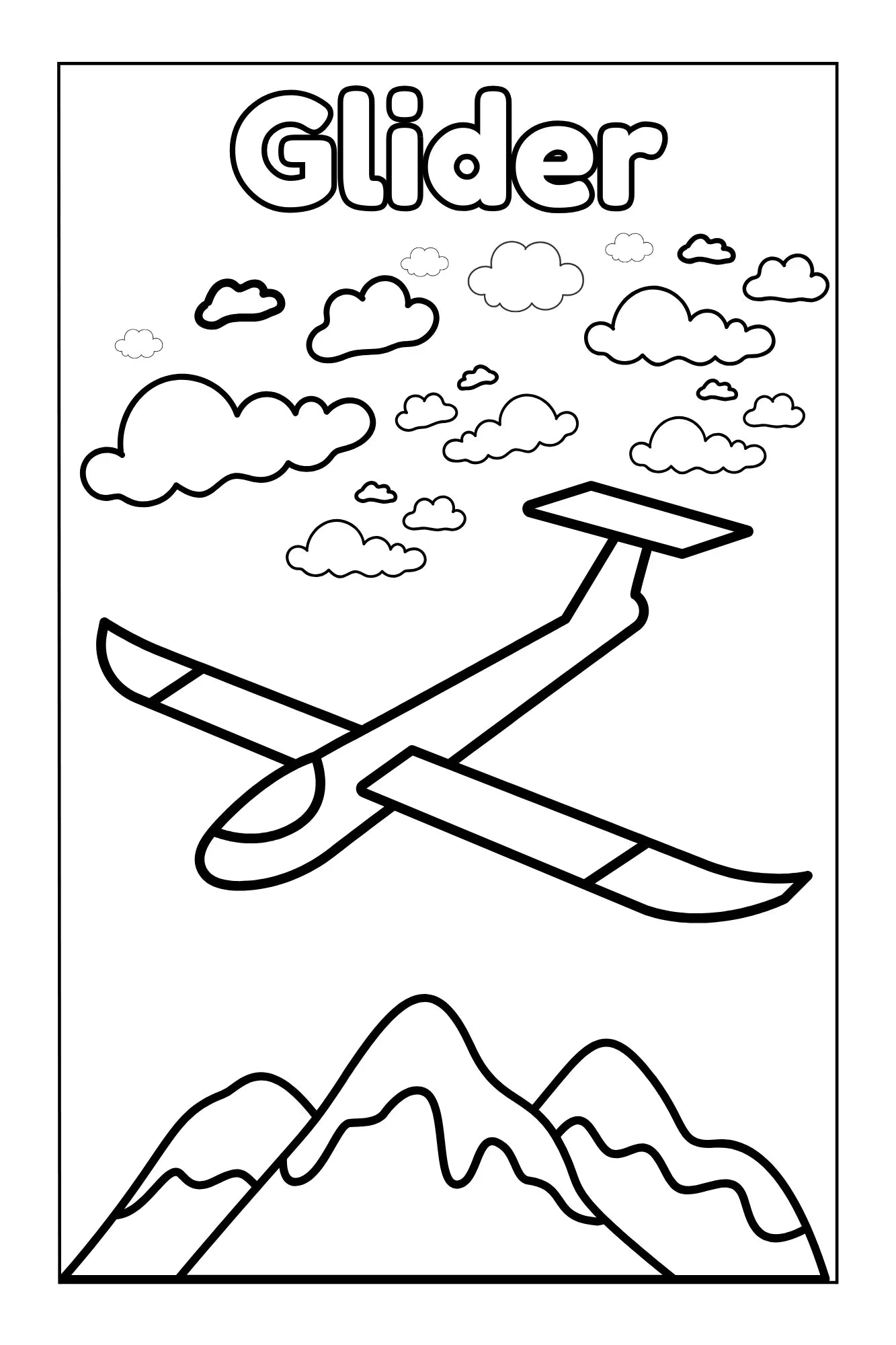 Transport To Transportation: Learn, Trace and Color Modes of Transportation Activity Coloring Book