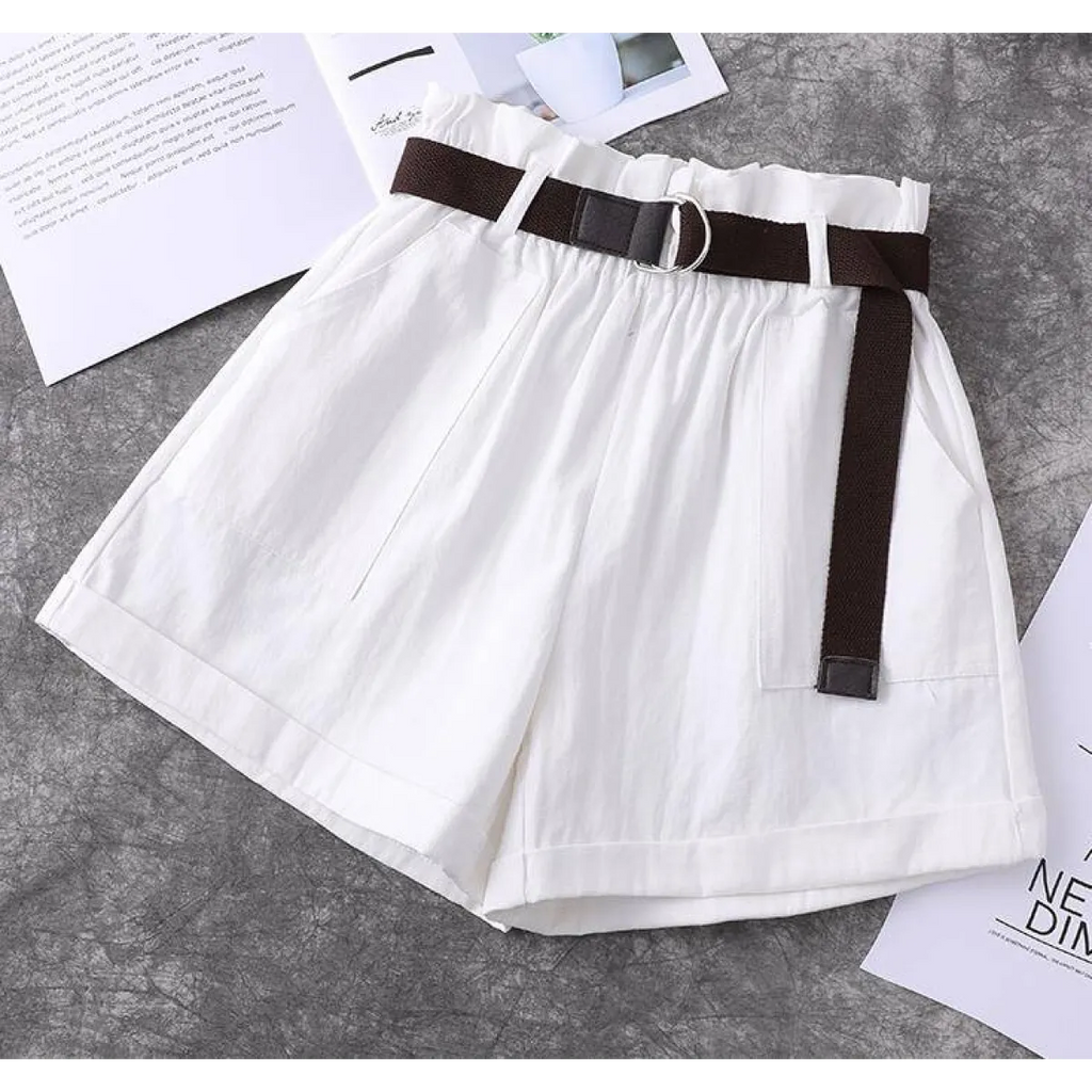 Harajuku Belted Shorts