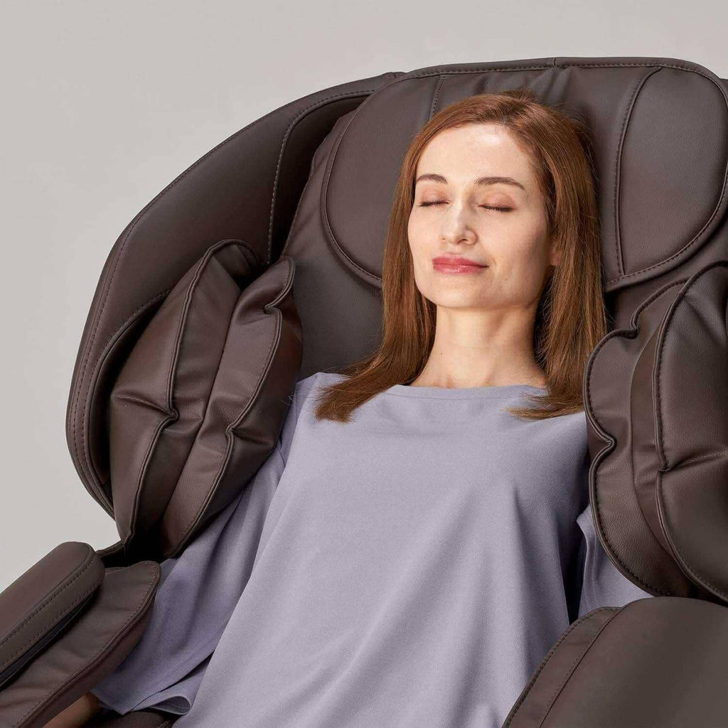 Hisho - SL Track Heated Deluxe Zero Gravity Massage Chair