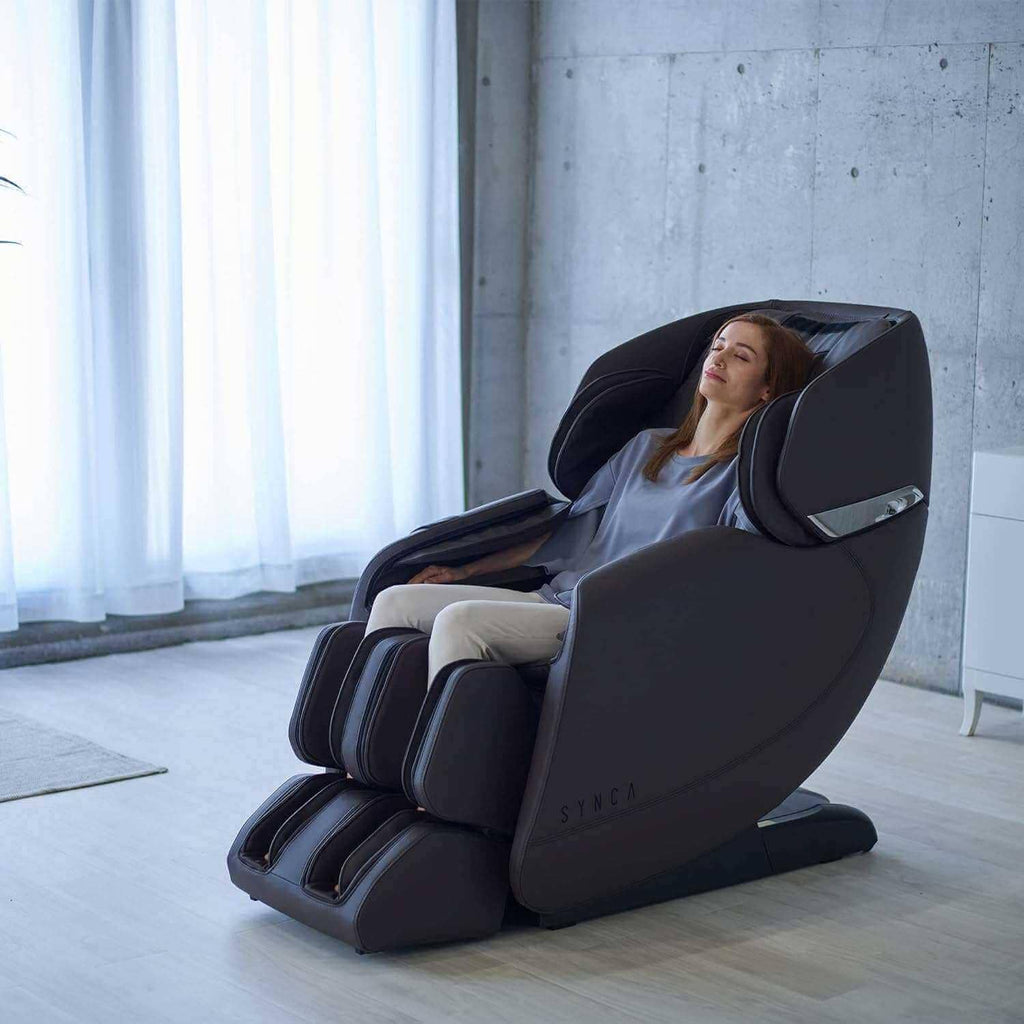 Hisho - SL Track Heated Deluxe Zero Gravity Massage Chair