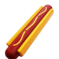 Hot Dog Nylon Dog Toy for Aggressive Chewers | USA Made | SodaPup