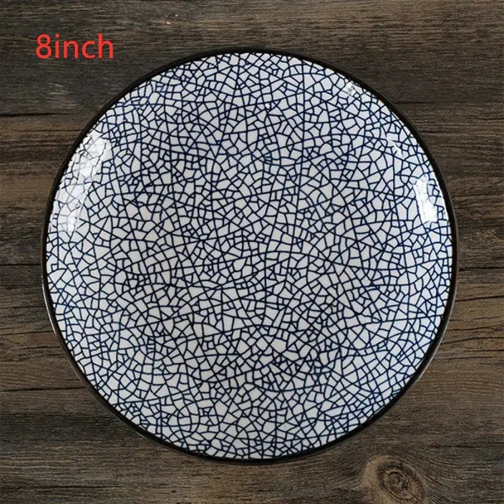 Minimalist Japanese Ceramic Tableware Dining Set