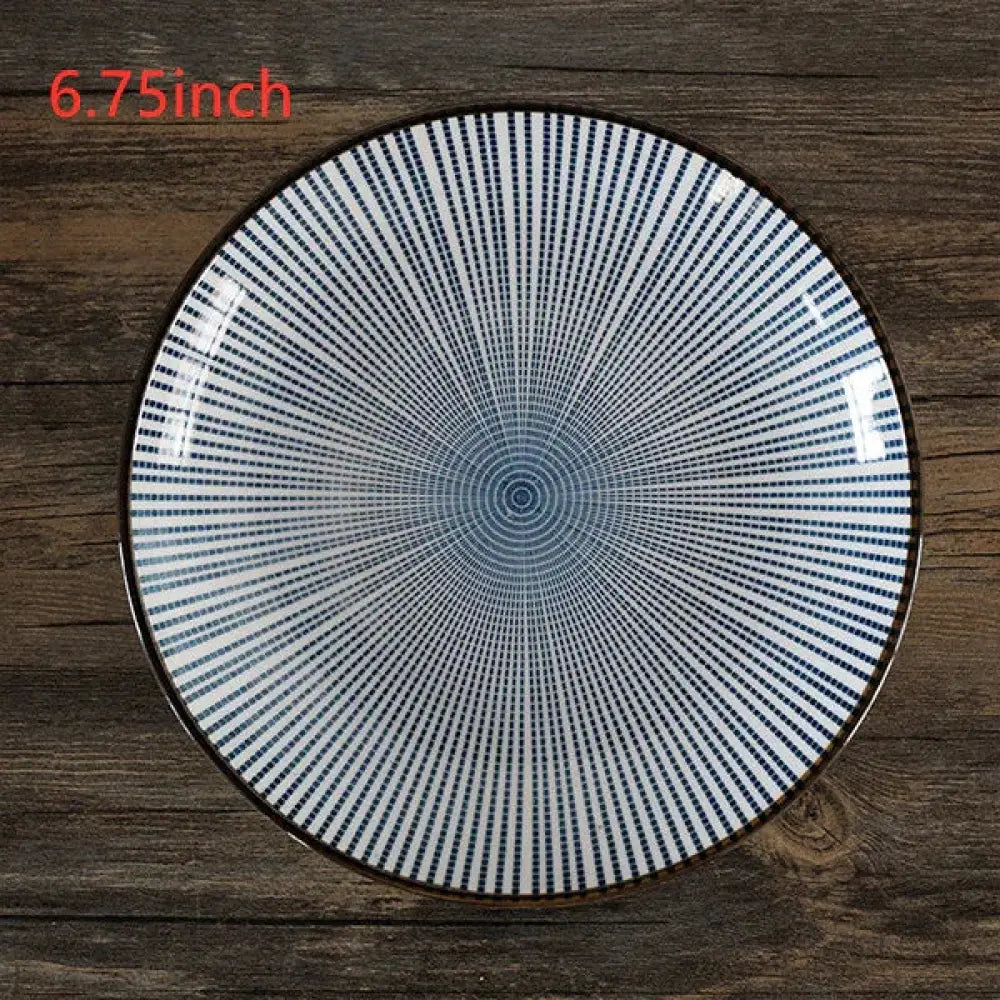 Minimalist Japanese Ceramic Tableware Dining Set