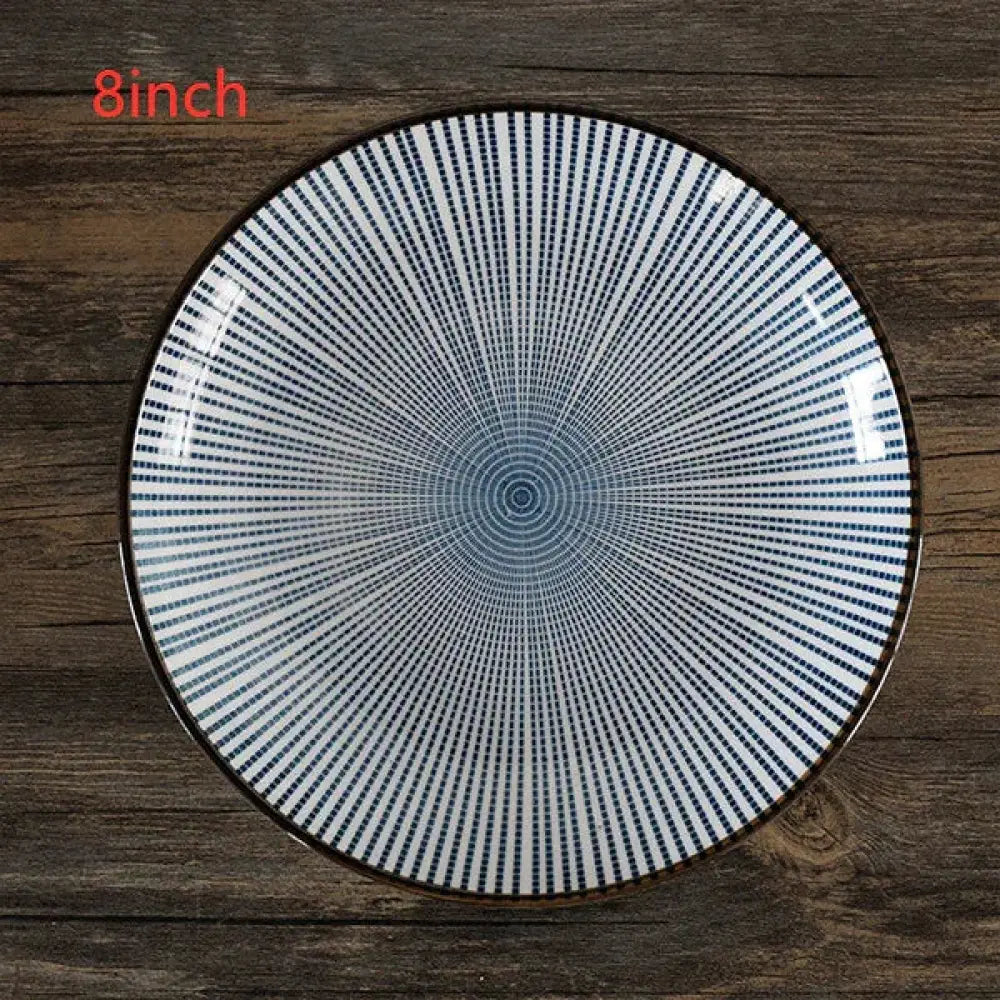 Minimalist Japanese Ceramic Tableware Dining Set