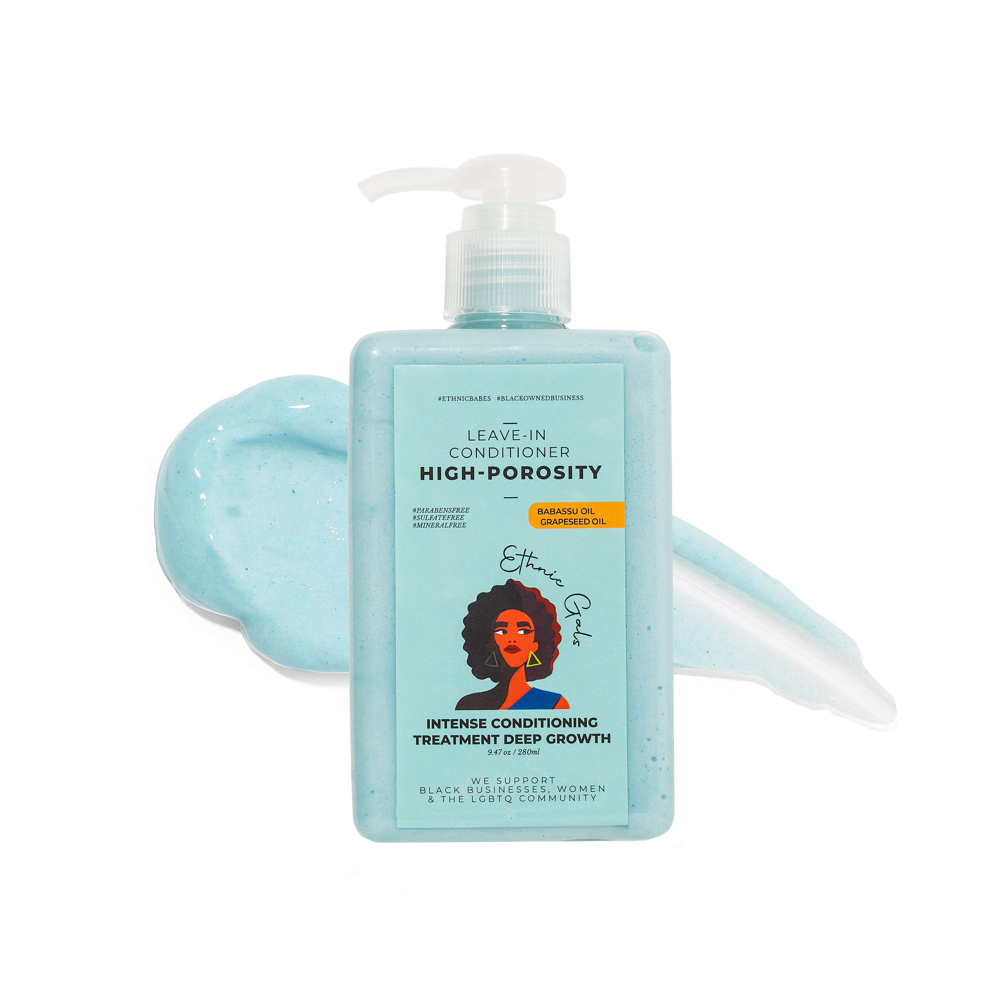 High Porosity Deep Moisture Leave-In Conditioner
