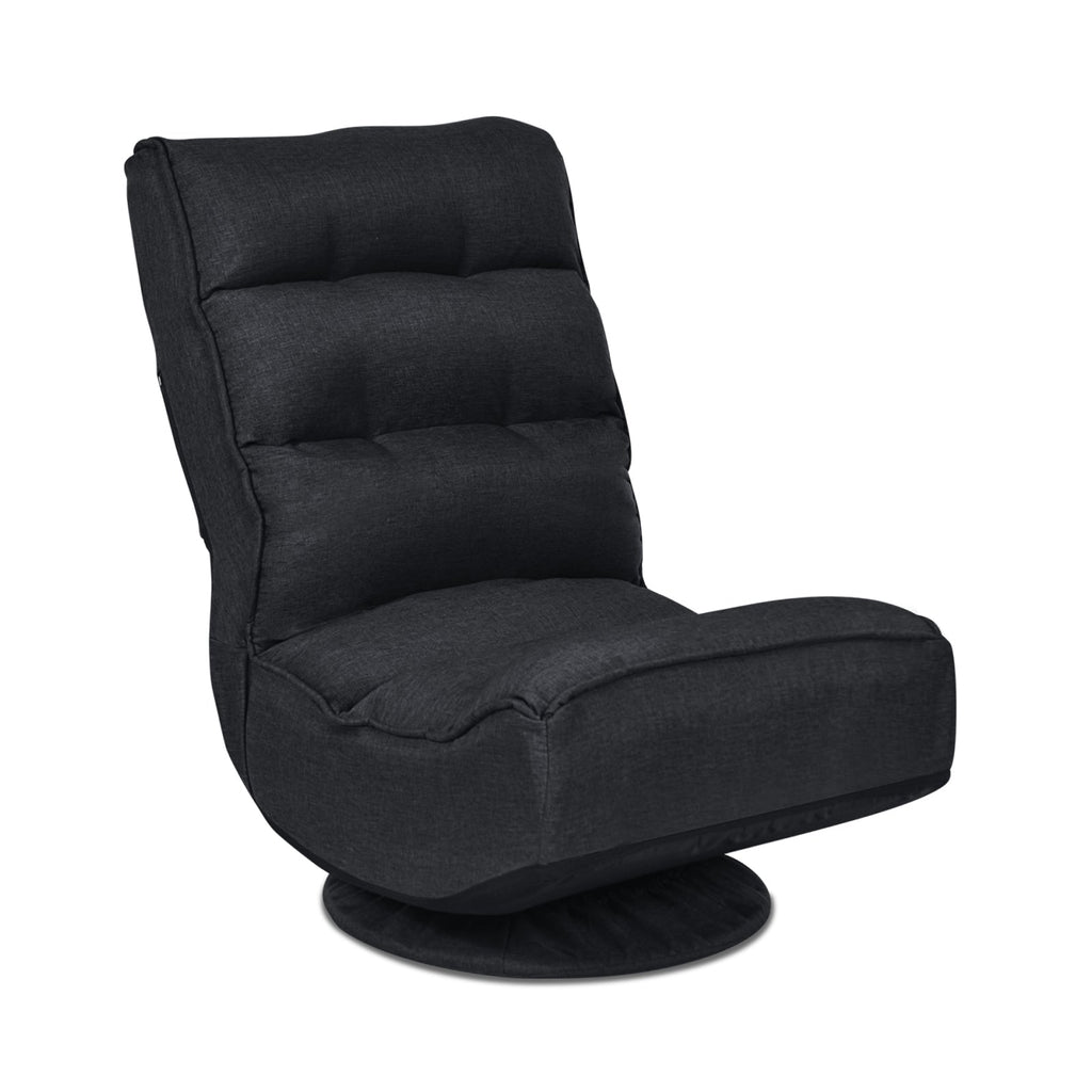 5-Position Folding Floor Gaming Chair