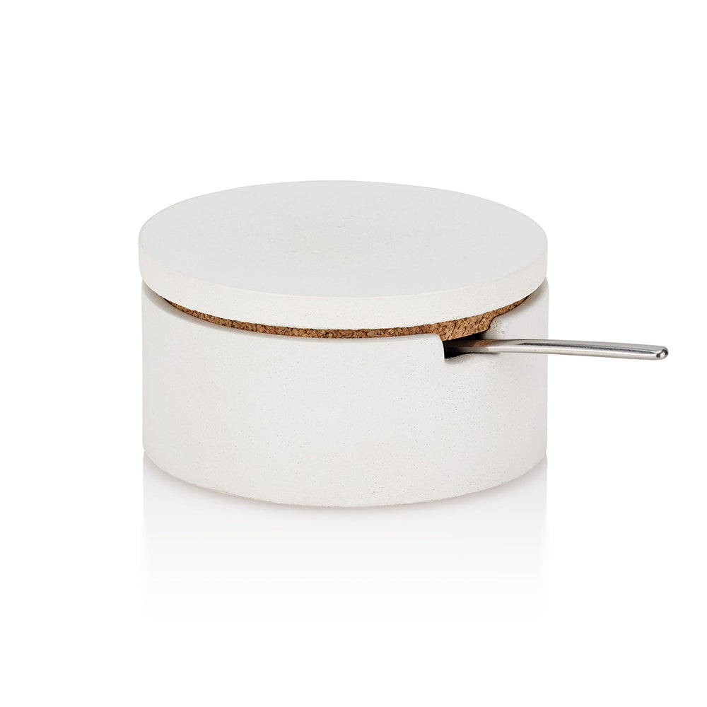 Concrete Kitchen Set: White