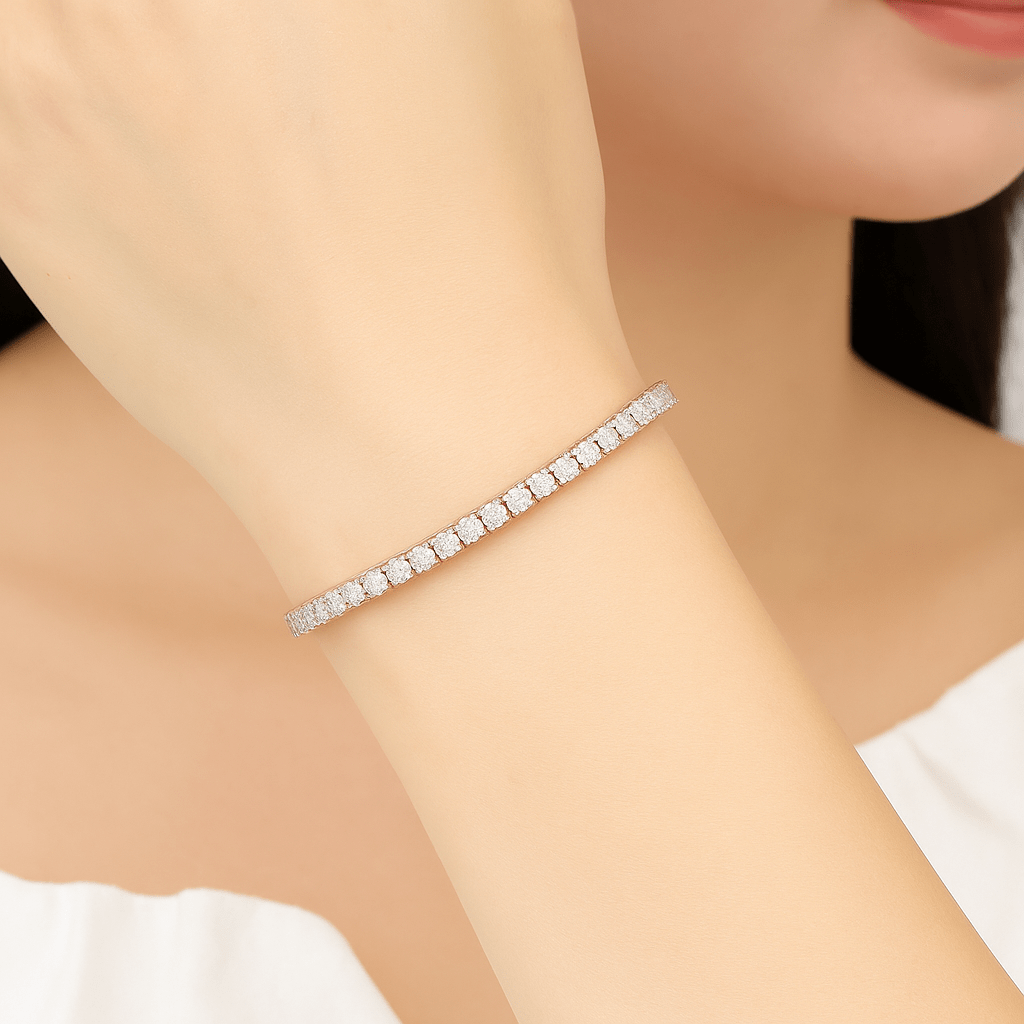 Iced Out Tennis Bracelet – Unisex