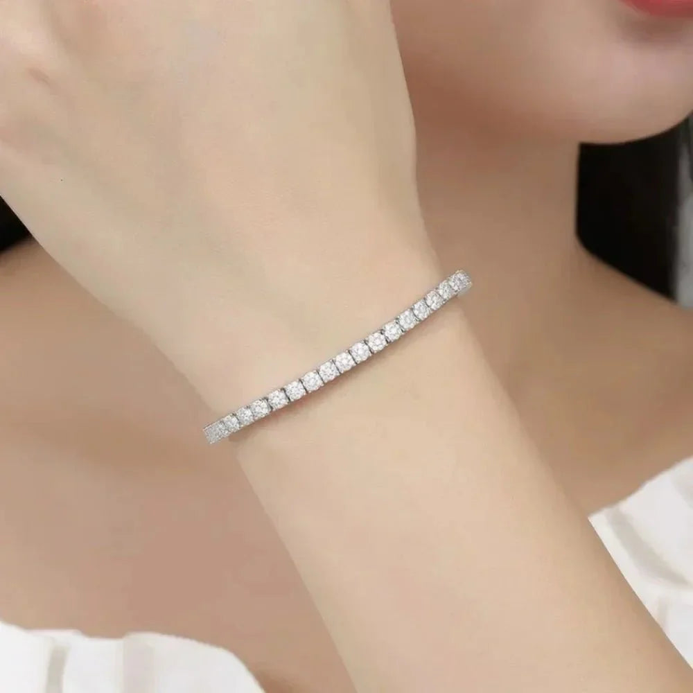Iced Out Tennis Bracelet – Unisex