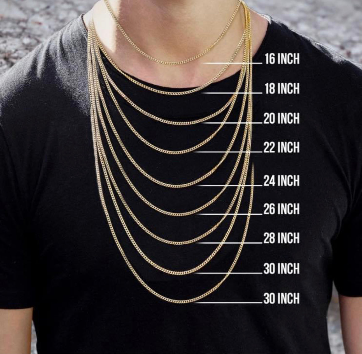 10K Gold- Hollow Miami Cuban Chain