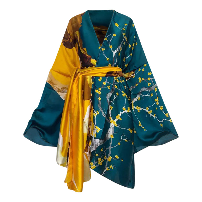 Women's Short Kimono Robe – All Inclusive Beach Cover Up