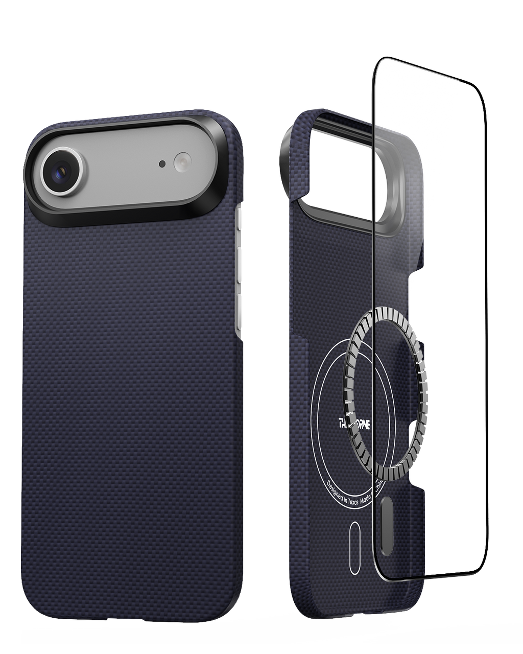 iPhone Air Case - Super Thin | Aramid Fiber | MagSafe - Navy