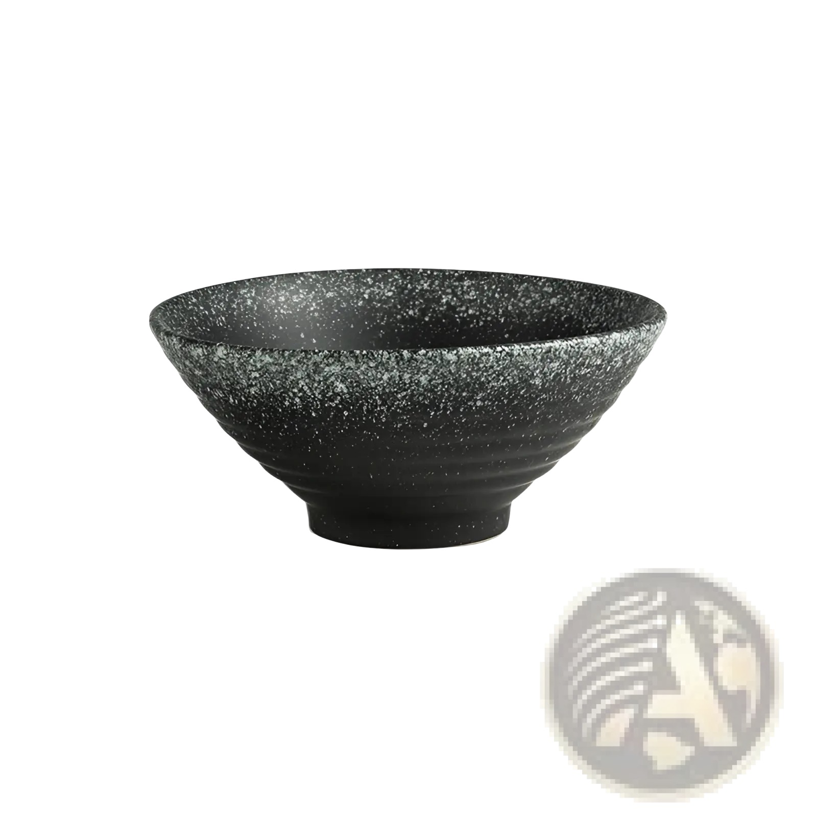 Japanese Ceramic Bowls Rustic Speckled Tableware Set
