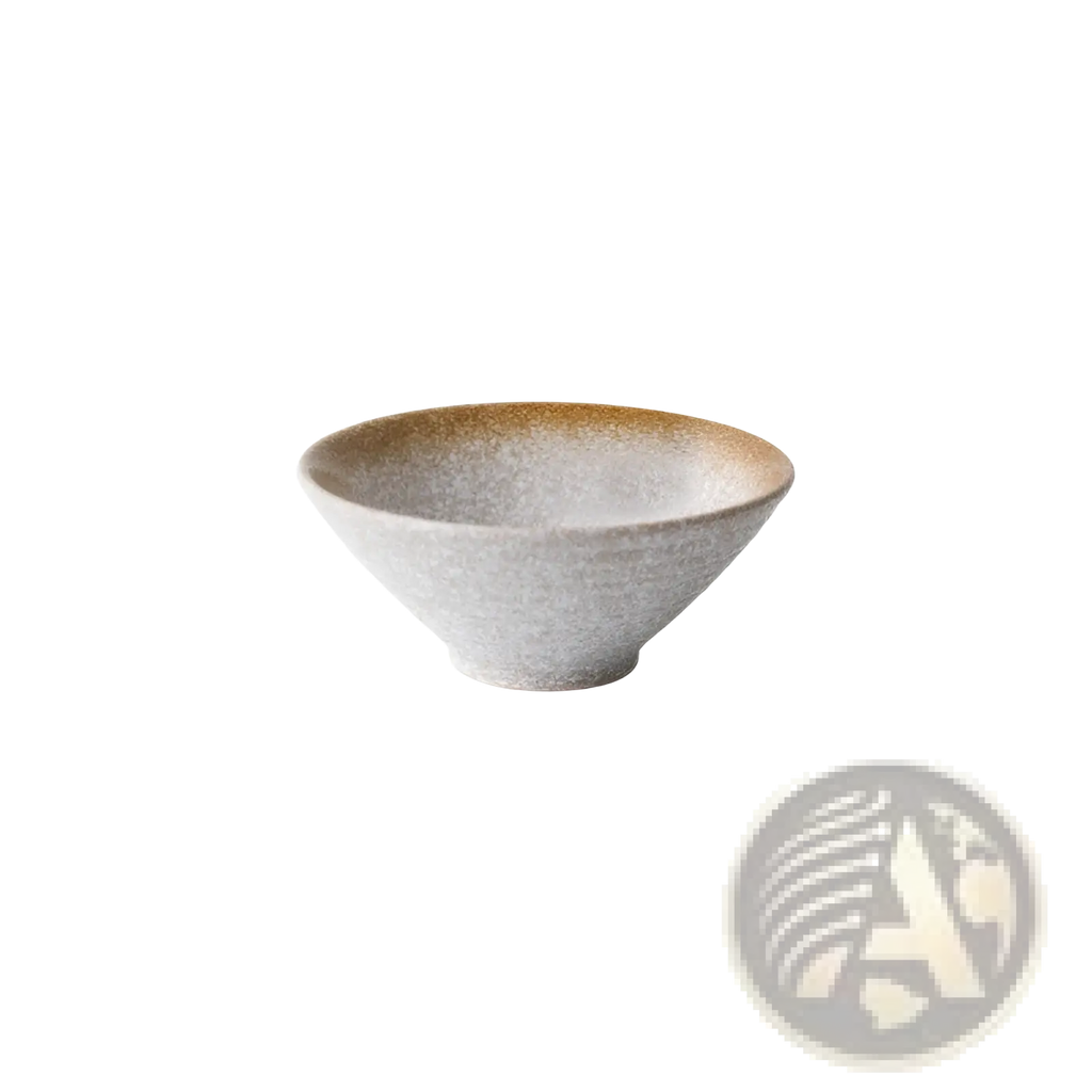 Japanese Ceramic Bowls Rustic Speckled Tableware Set