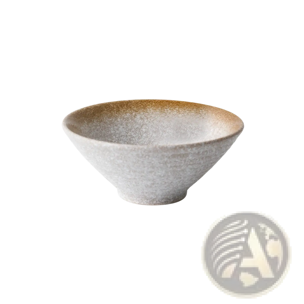 Japanese Ceramic Bowls Rustic Speckled Tableware Set