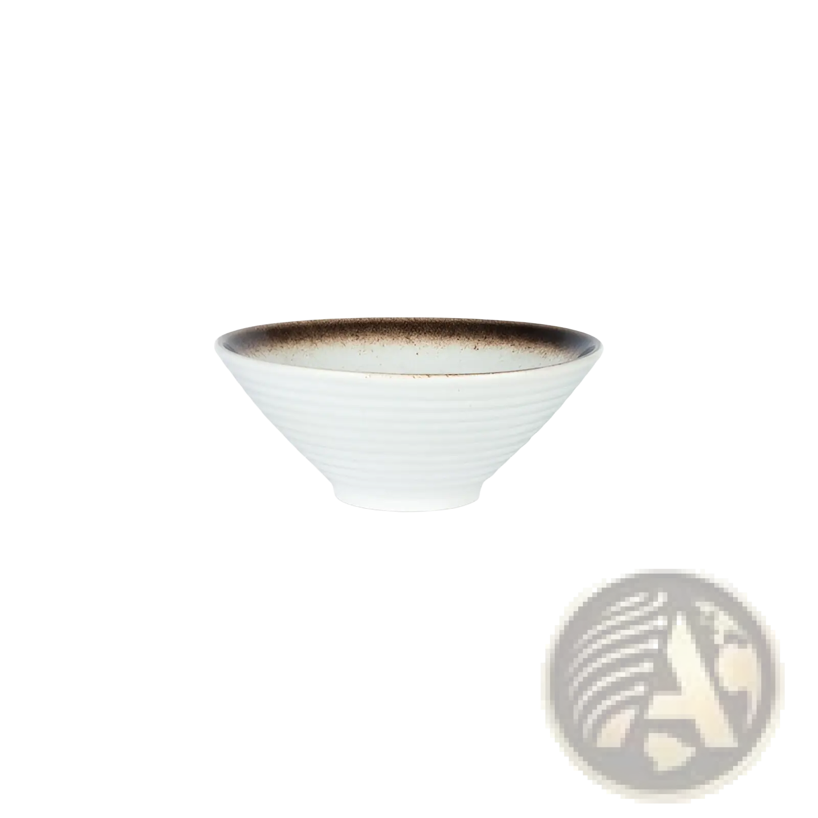 Japanese Ceramic Bowls Rustic Speckled Tableware Set