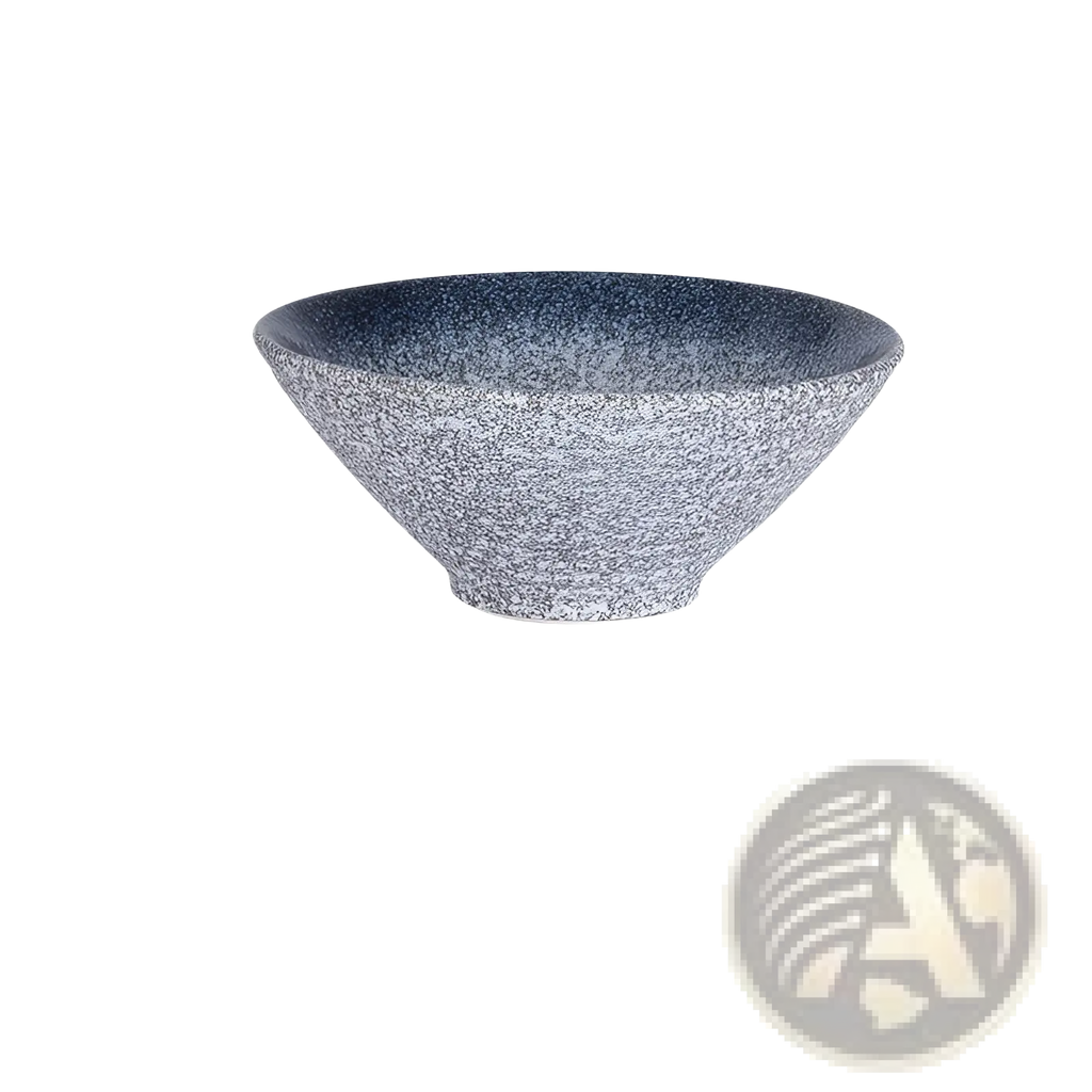 Japanese Ceramic Bowls Rustic Speckled Tableware Set