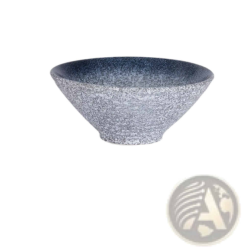Japanese Ceramic Bowls Rustic Speckled Tableware Set