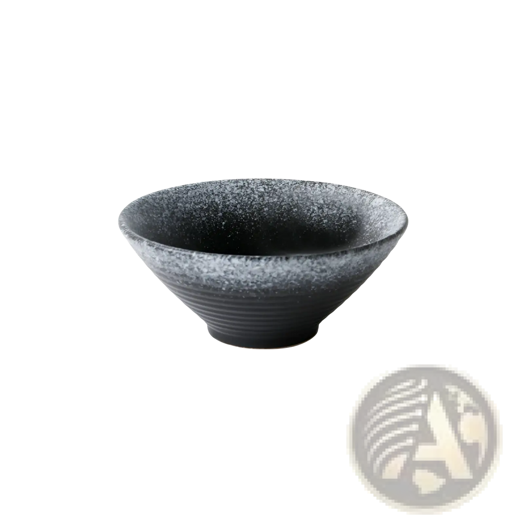 Japanese Ceramic Bowls Rustic Speckled Tableware Set