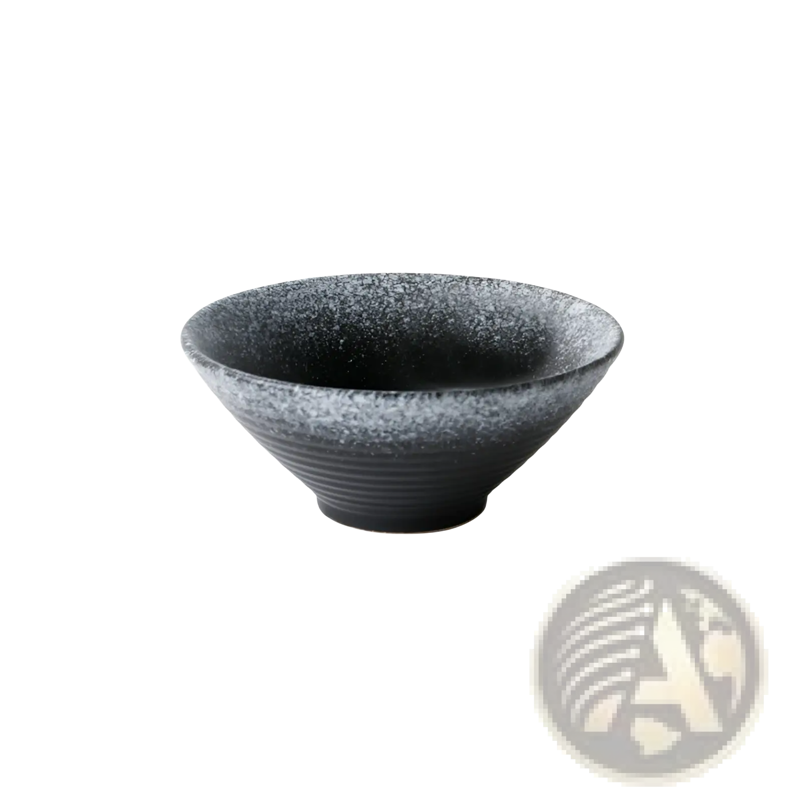 Japanese Ceramic Bowls Rustic Speckled Tableware Set