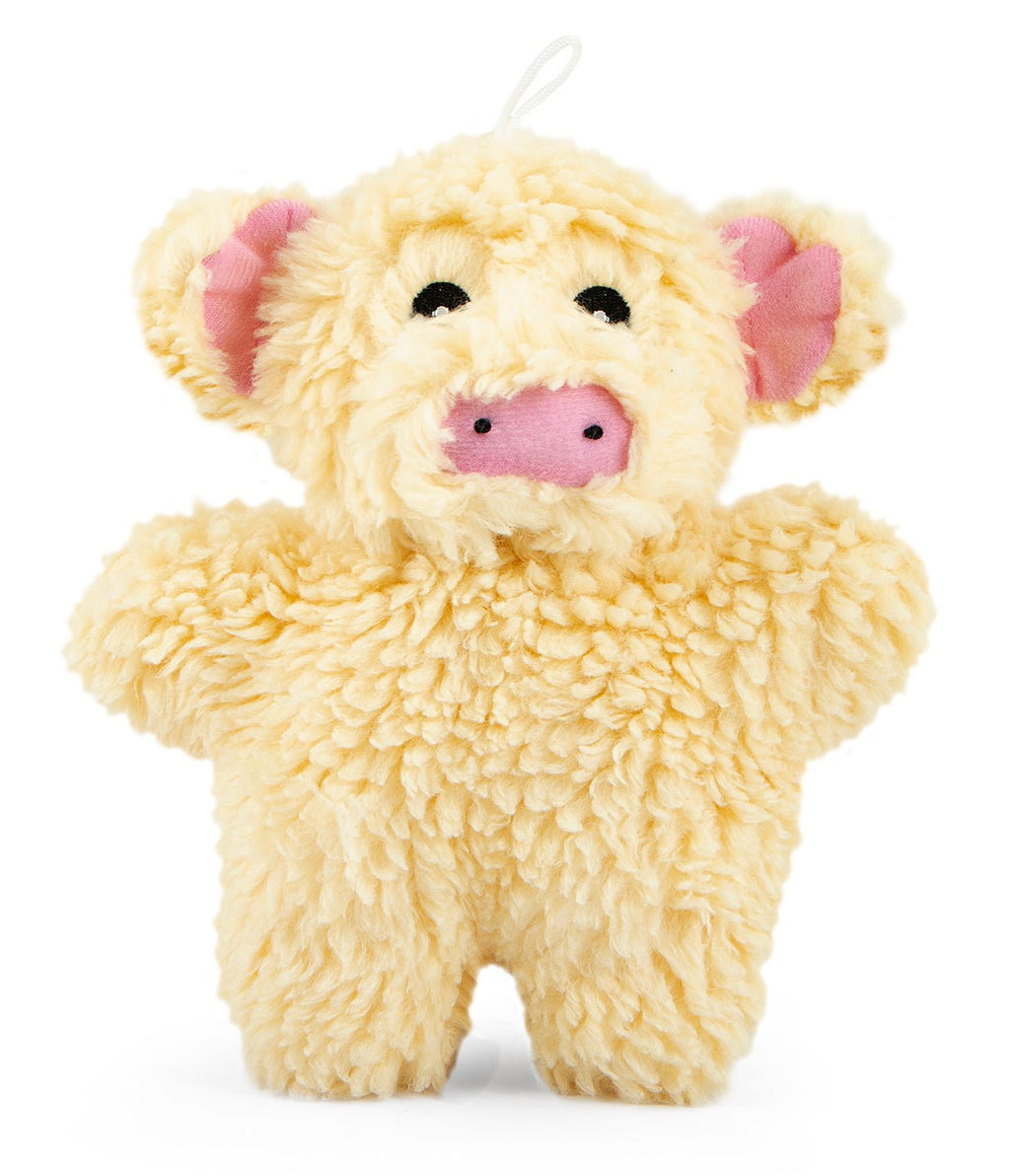 Jeffers Animal Fuzzies Plush Squeaker Dog Toys