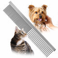 Jeffers Flat Back Pet Grooming Combs
